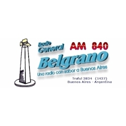 Radio: GRAL. BELGRANO - AM 840