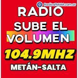 Radio: FM SUBE EL VOLUMEN 104.9 MHZ