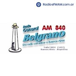 Radio: GRAL. BELGRANO - AM 840
